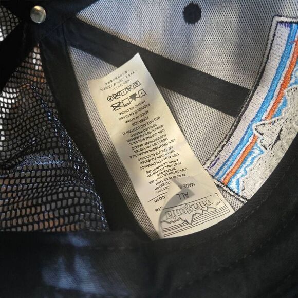 Patagonia Mesh Trucker Hat Snapback Patch Cap - Picture 8 of 8